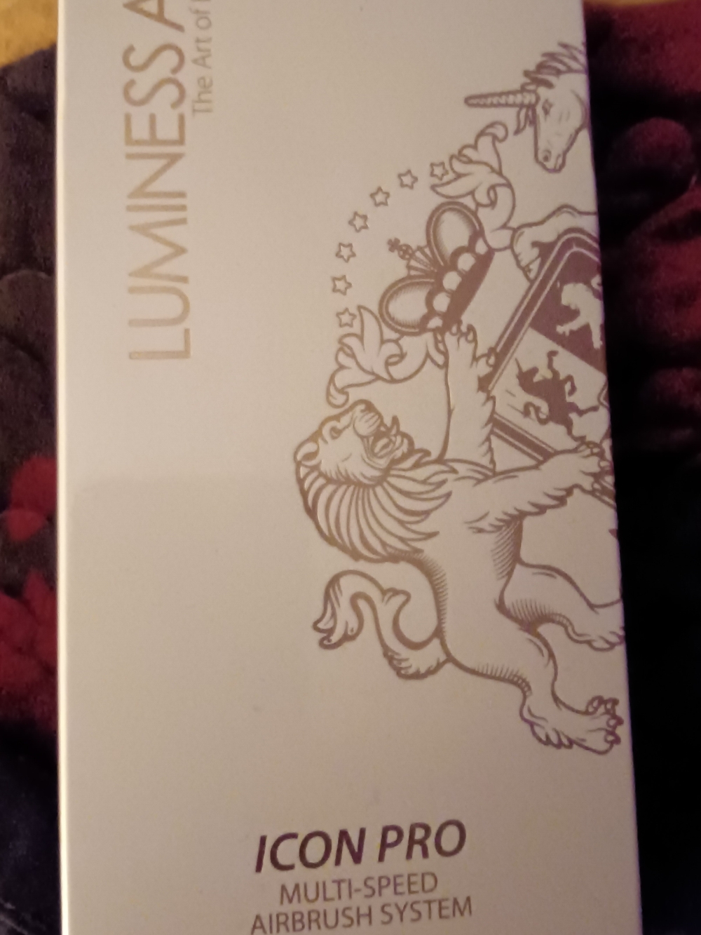 New Sealed Luminess Air Icon Pro Airbrush System Model LI-100RWT Pristine Harwar